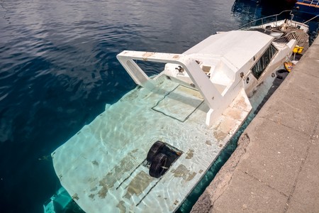 Spanish View Landscape in Arguineguin Gran Canaria Tropical Volcanic Canary Islands Spainの写真素材