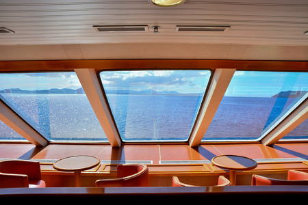 Photo Picture Interior of a cruise boat in the Canary islandsの写真素材