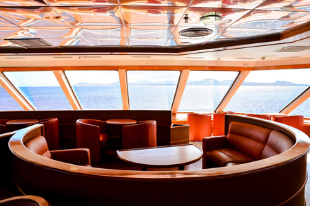 Photo Picture Interior of a cruise boat in the Canary islandsの写真素材