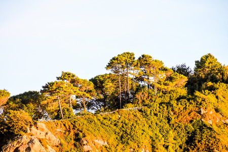 Photo picture landscape in Town of Getaria Basque Country Spainの写真素材