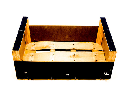 Photo picture of an Empty Fruit Crate Boxの写真素材