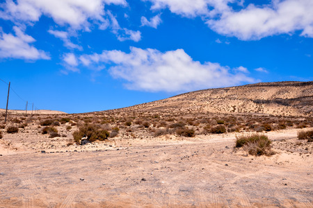 Photo Picture of a Beautiful Dry Desert Landscapeの写真素材