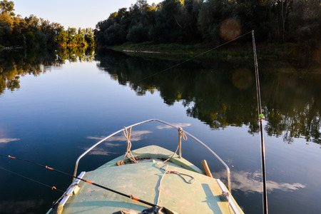 Photo Picture of Beautiful  Wild Brenta River in North Italy の写真素材
