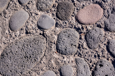 Background of Old Grunge Brick Wall Textureの写真素材