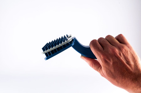 Picture of a Pet Brush for Cats and Dogsの写真素材