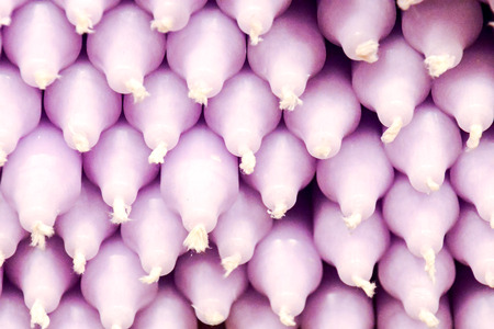 Photo picture of decorative candle texture pattern backgroundの写真素材