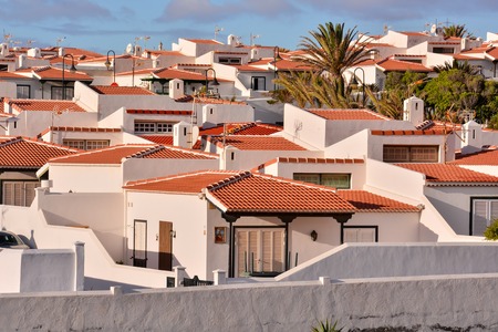 Sea Village at the Spanish Canary Islands.の写真素材