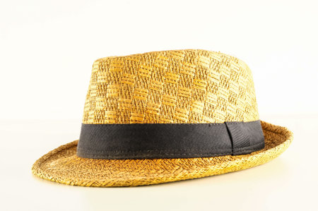 Close-up of hat Object on a White Background