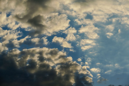 Photo Picture of Beautiful Cloudscape Clouds in the Sky