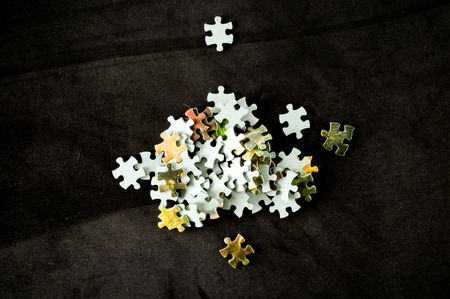 Photo picture of Jigsaw puzzle Background or textureの写真素材