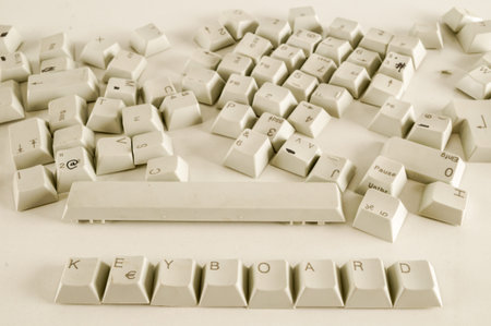 Alphabet numbers and some other keyboard keys shot