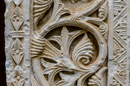 San Clemente abbey church ruins Abruzzo regionの写真素材