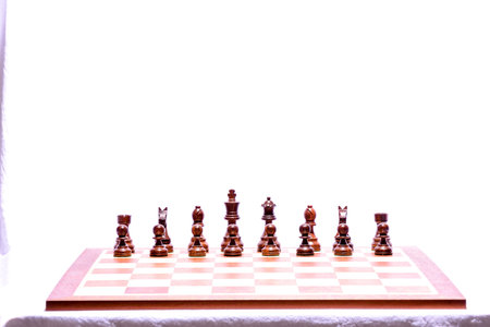 Photo Picture of the Classic Wooden Chess Piece