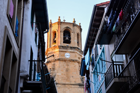 Photo picture landscape in Town of Getaria Basque Country Spainの写真素材