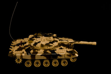 Scale model of a german tank from WWII