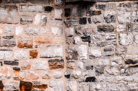 Background of Old Grunge Brick Wall Textureの写真素材