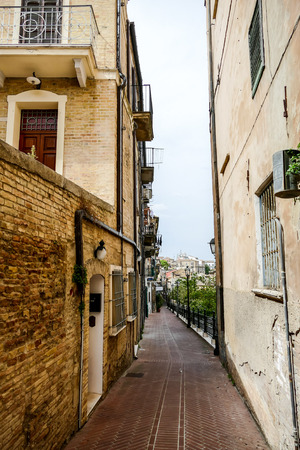 Panorama of the city of Lanciano in Abruzzoの写真素材