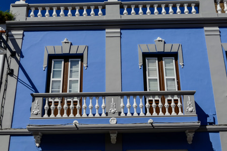 Photo Picture Image of old colonial buidings in la laguna tenerife canary islandsの写真素材