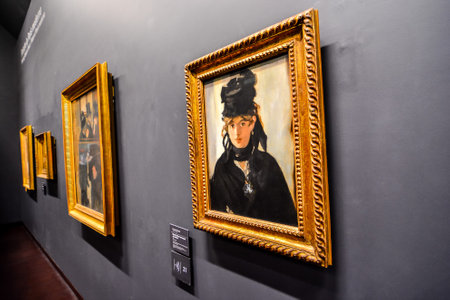 Editorial picture of Orsay Romantic Museum in Paris city taken in date 25 december 2018のeditorial素材