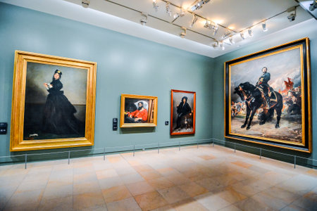 Editorial picture of Orsay Romantic Museum in Paris city taken in date 25 december 2018のeditorial素材