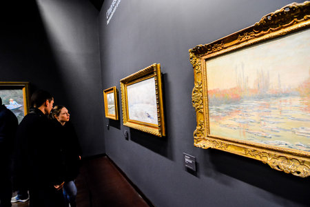 Editorial picture of Orsay Romantic Museum in Paris city taken in date 25 december 2018のeditorial素材