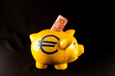 Picture of a Business Money Concept Idea Piggy Bankの写真素材