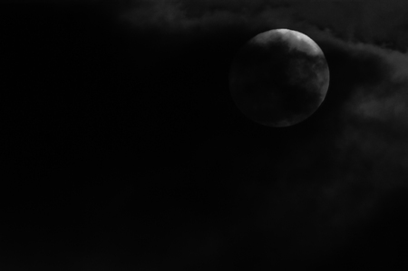 moon in the sky, beautiful photo digital pictureの写真素材
