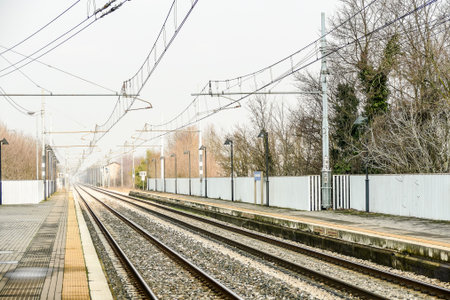 train on railway