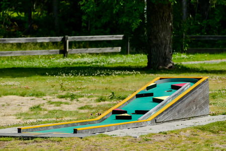 playground in the park, beautiful photo digital pictureの写真素材
