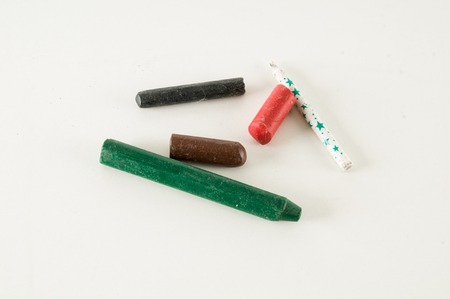 Close-up of marker penObject on a White Backgroundの写真素材