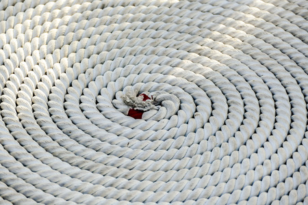 rope on a white background, beautiful photo digital pictureの写真素材