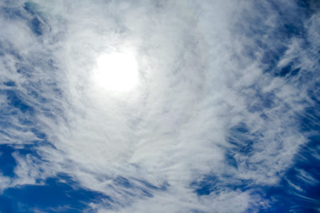 blue sky and white clouds, beautiful photo digital picture