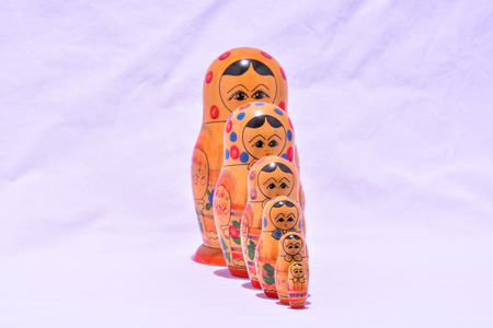Photo Picture of the Classic Russian Matrioska Dollの写真素材