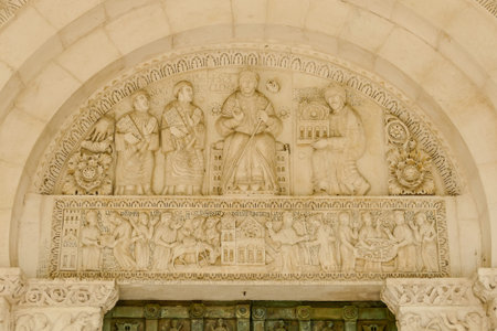 San Clemente abbey church ruins Abruzzo region