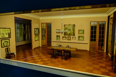 Editorial picture of Orangerie museum in paris city, taken 25 12 2018