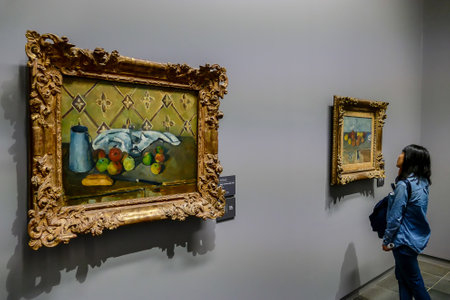 Editorial picture of Orangerie museum in paris city, taken 25 12 2018のeditorial素材