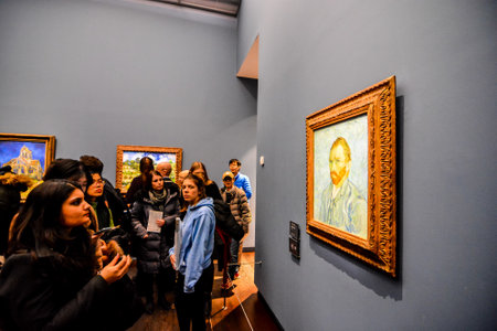 Editorial picture of Orsay Romantic Museum in Paris city taken in date 25 december 2018のeditorial素材