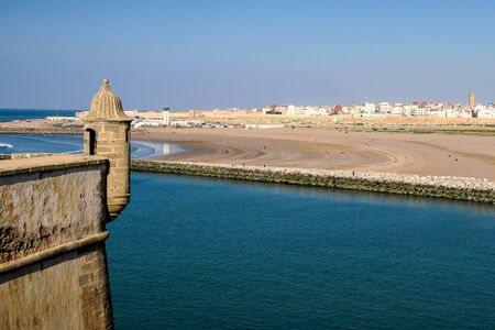 panoramic view of rabat city capital morocco, beautiful photo digital pictureの写真素材