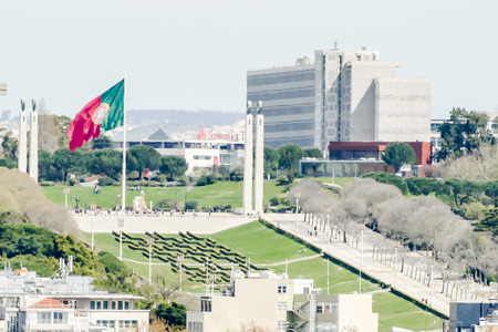 aerial view of the city, beautiful photo digital pictureの写真素材