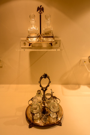 Ancient italian olive oil machine used to make oilの写真素材