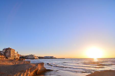 Photo Picture of a Beautiful Colored Sunsetの写真素材