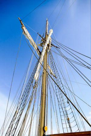 mast of ship, beautiful photo digital pictureの写真素材