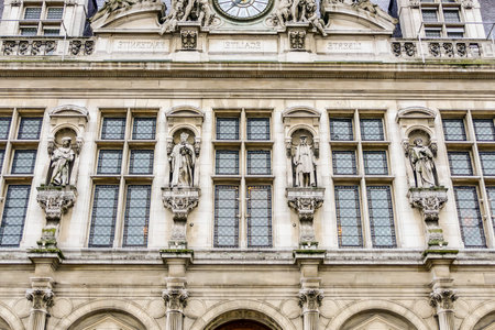 Photo image a Beautiful panoramic view of Paris City