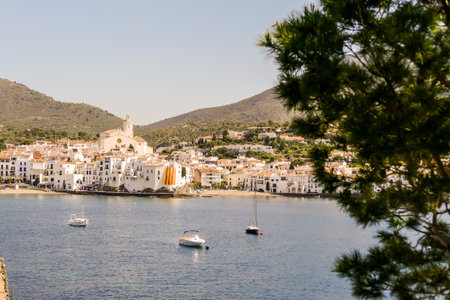 Village Cadaques on Costa Brava Catalonia Spain europe