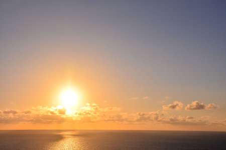 Photo Picture of the Beautiful Ocean Coast's View