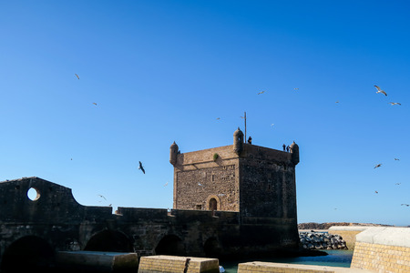 view of medina of essaoira morocco, beautiful photo digital pictureの写真素材
