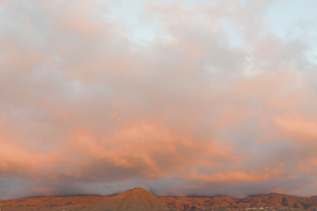 Photo Picture of a Beautiful Colored Sunsetの写真素材