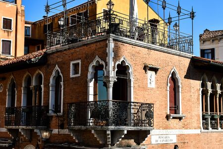 old street in barcelona spain, beautiful photo digital pictureの写真素材