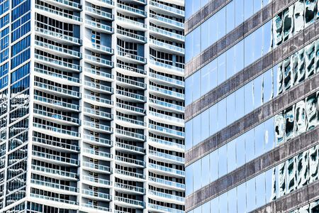 modern building in hong kong, photo as a background, digital imageの写真素材