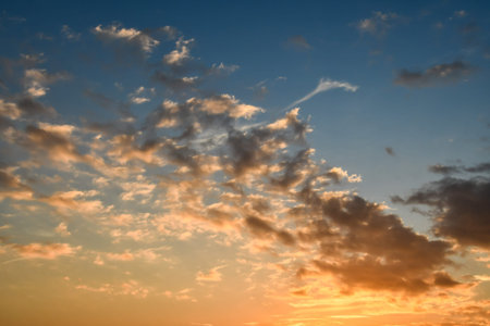 sky with clouds, photo as a background, digital image
